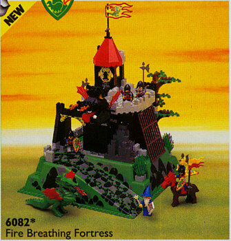 LEGO Castle set being prepared for an upcoming Oasis Trading Post listing